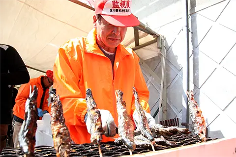Local produce stalls